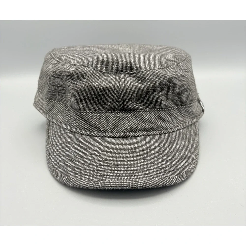 Tribe Headgear Stash Cap Fitted Men's‎ M Gray Hat Military Style NWT